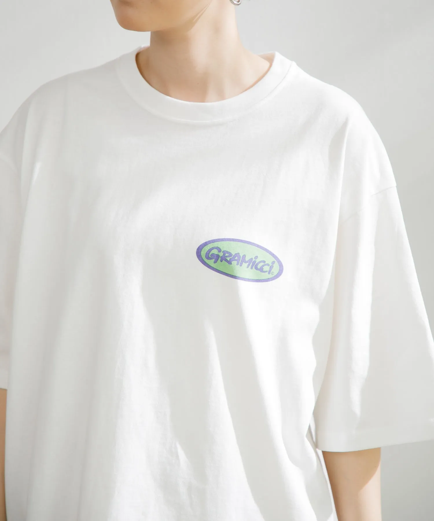 【MEN , WOMEN】GRAMICCI OVAL TEE
