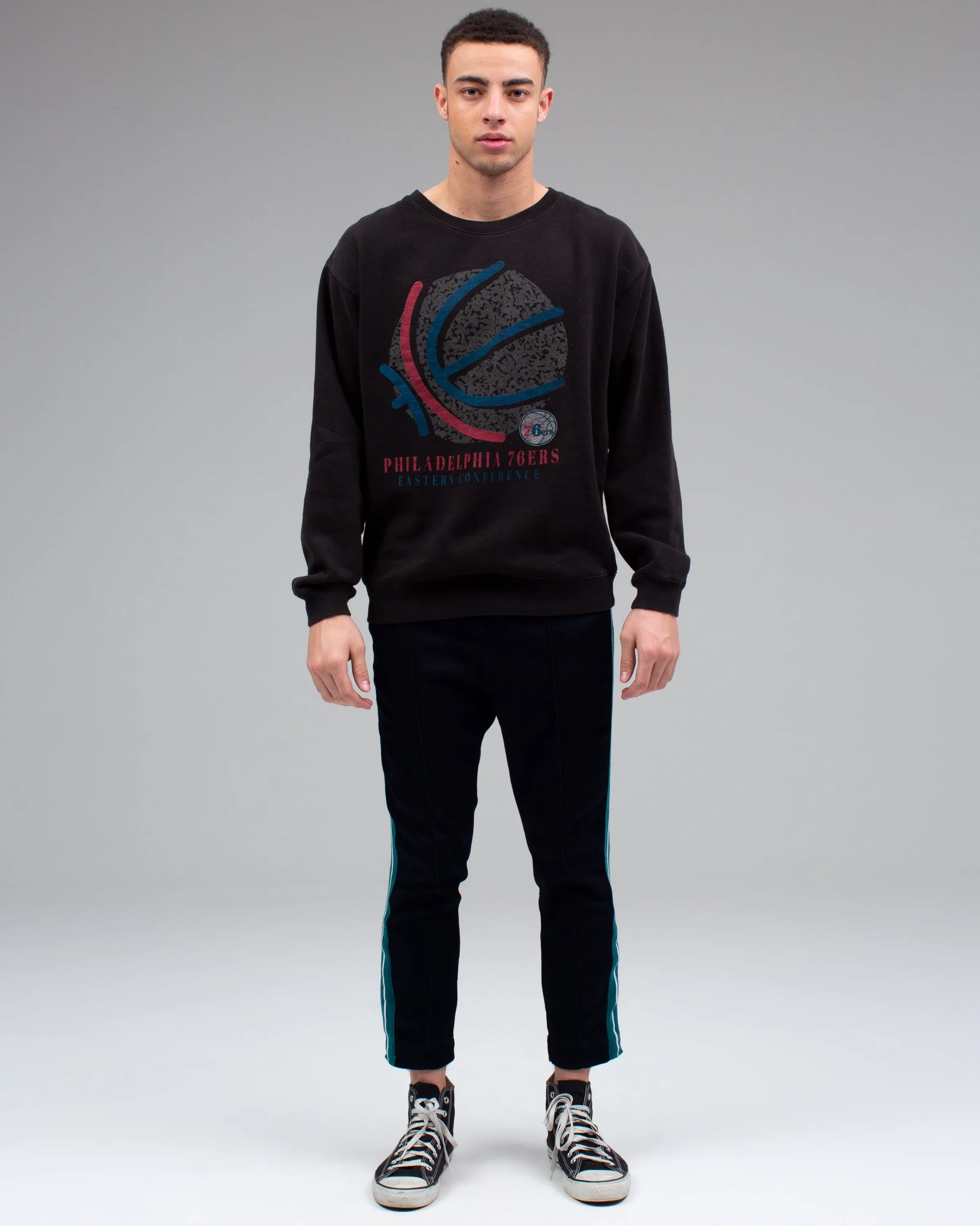 MENS 76ERS PULLOVER