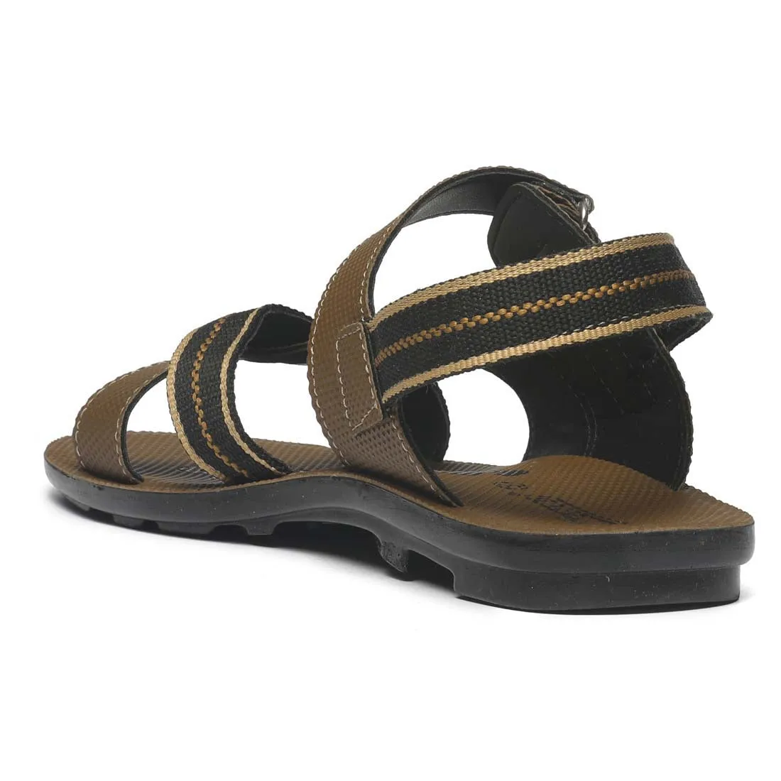Men's Beige Slickers Casuals Slipper