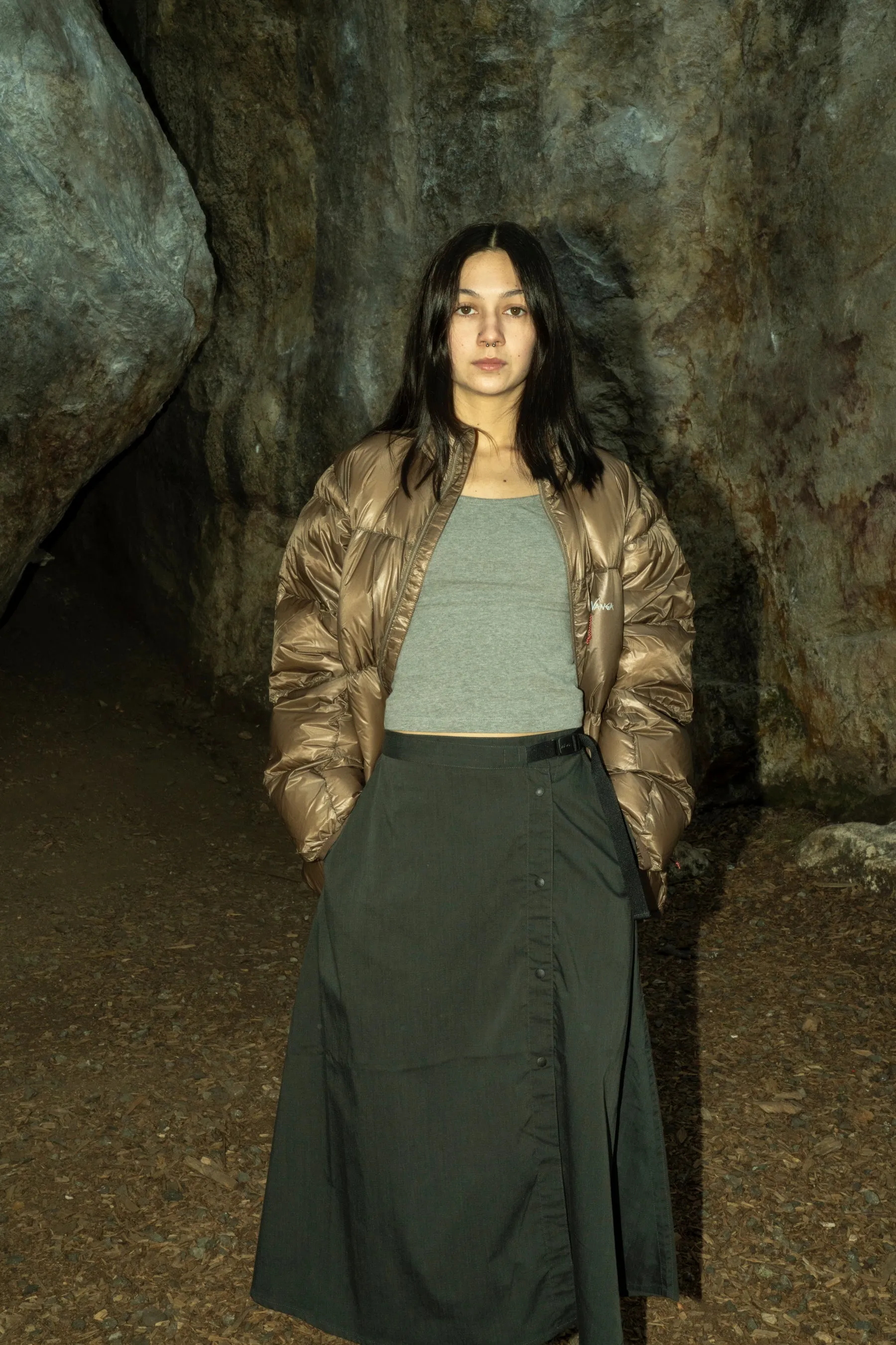 NANGA - MOUNTAIN LODGE DOWN JACKET IN MOCHA