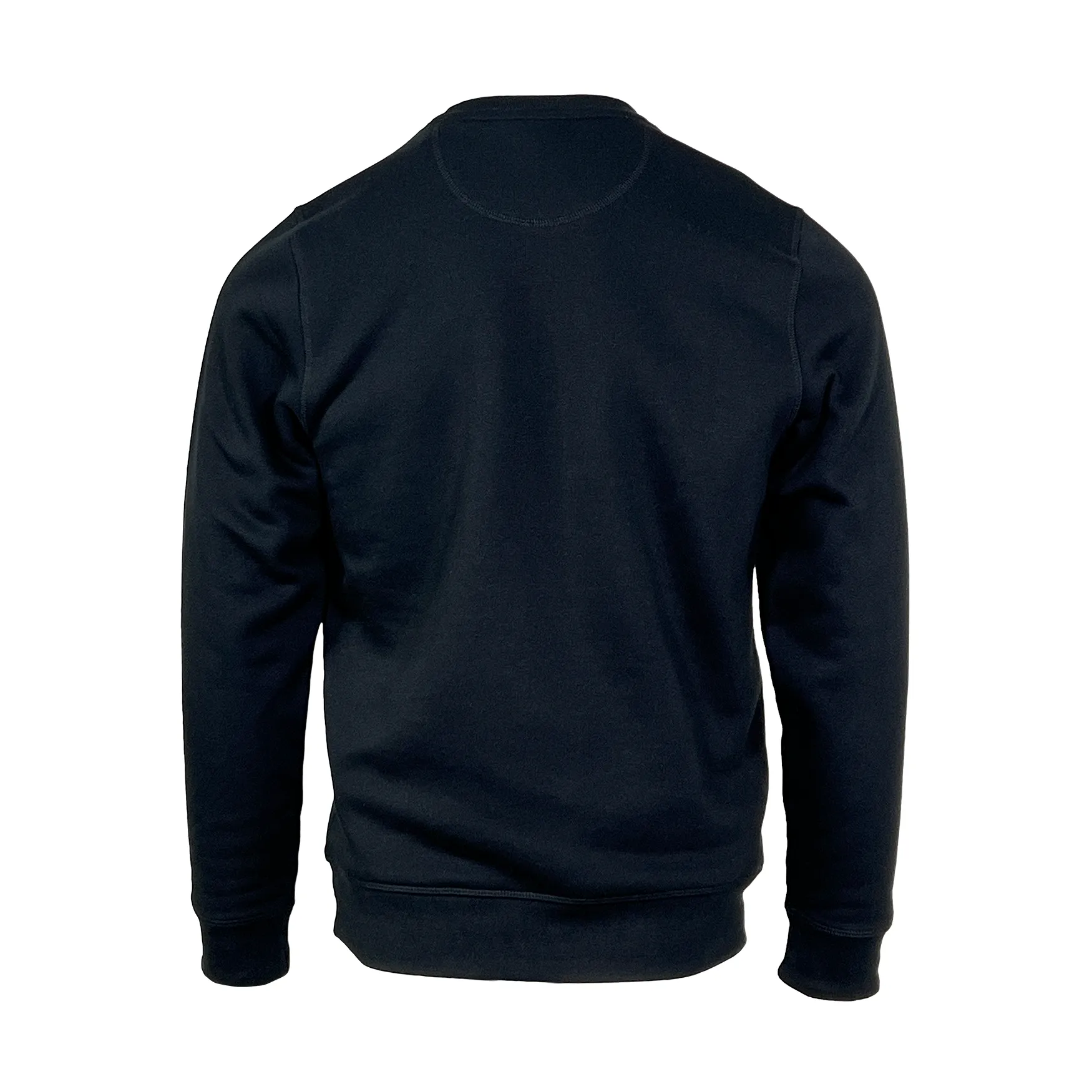 Omnitau Adult's Team Sports Crew Neck Cotton Sweatshirt - Black
