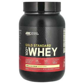 Optimum Nutrition Gold Standard 100% Whey Protein Vanilla Ice Cream 1.98 lbs