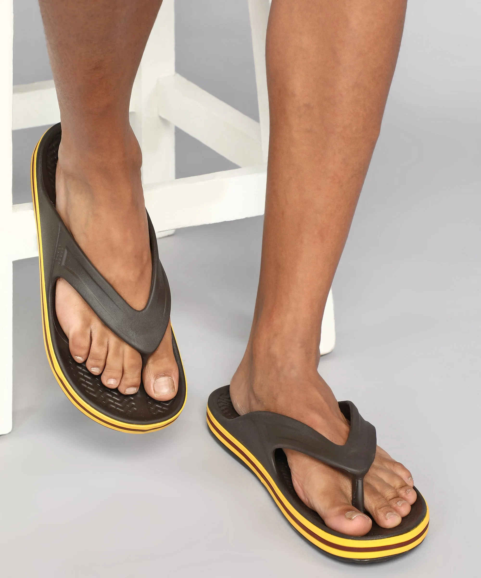 Paragon EVK3414G Men Slippers | Lightweight Flipflops for Indoor & Outdoor | Casual & Comfortable | Anti Skid sole | For Everyday Use
