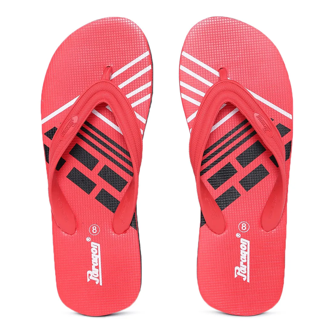 Paragon  HWK3701G Men Stylish Lightweight Flipflops | Casual & Comfortable Daily-wear Slippers for Indoor & Outdoor | For Everyday Use