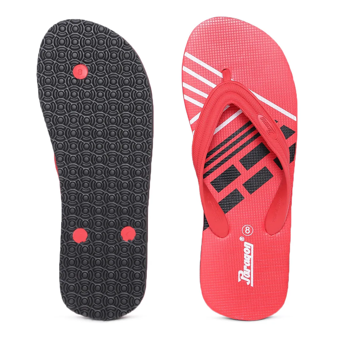 Paragon  HWK3701G Men Stylish Lightweight Flipflops | Casual & Comfortable Daily-wear Slippers for Indoor & Outdoor | For Everyday Use