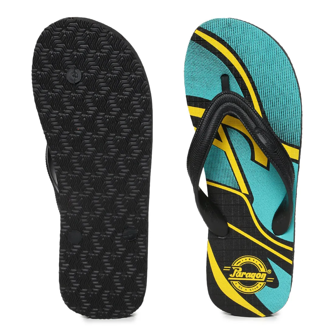 Paragon  HWK3718G Men Stylish Lightweight Flipflops | Casual & Comfortable Daily-wear Slippers for Indoor & Outdoor | For Everyday Use