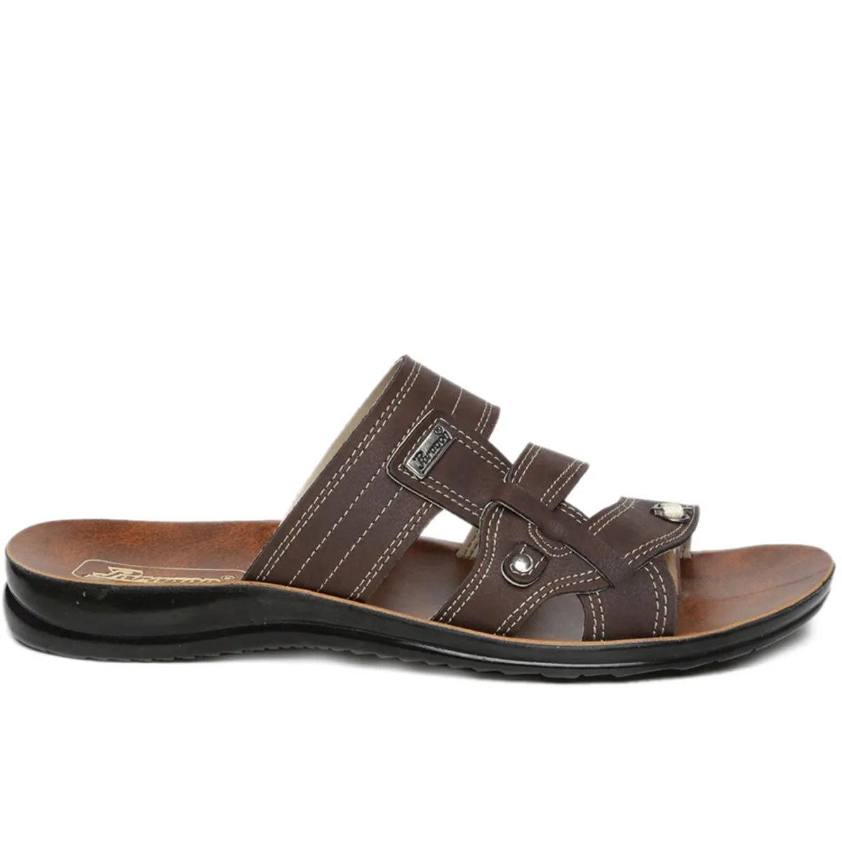 Paragon PU66025G Men Stylish Lightweight Flipflops | Comfortable with Anti skid soles | Casual & Trendy Slippers | Indoor & Outdoor