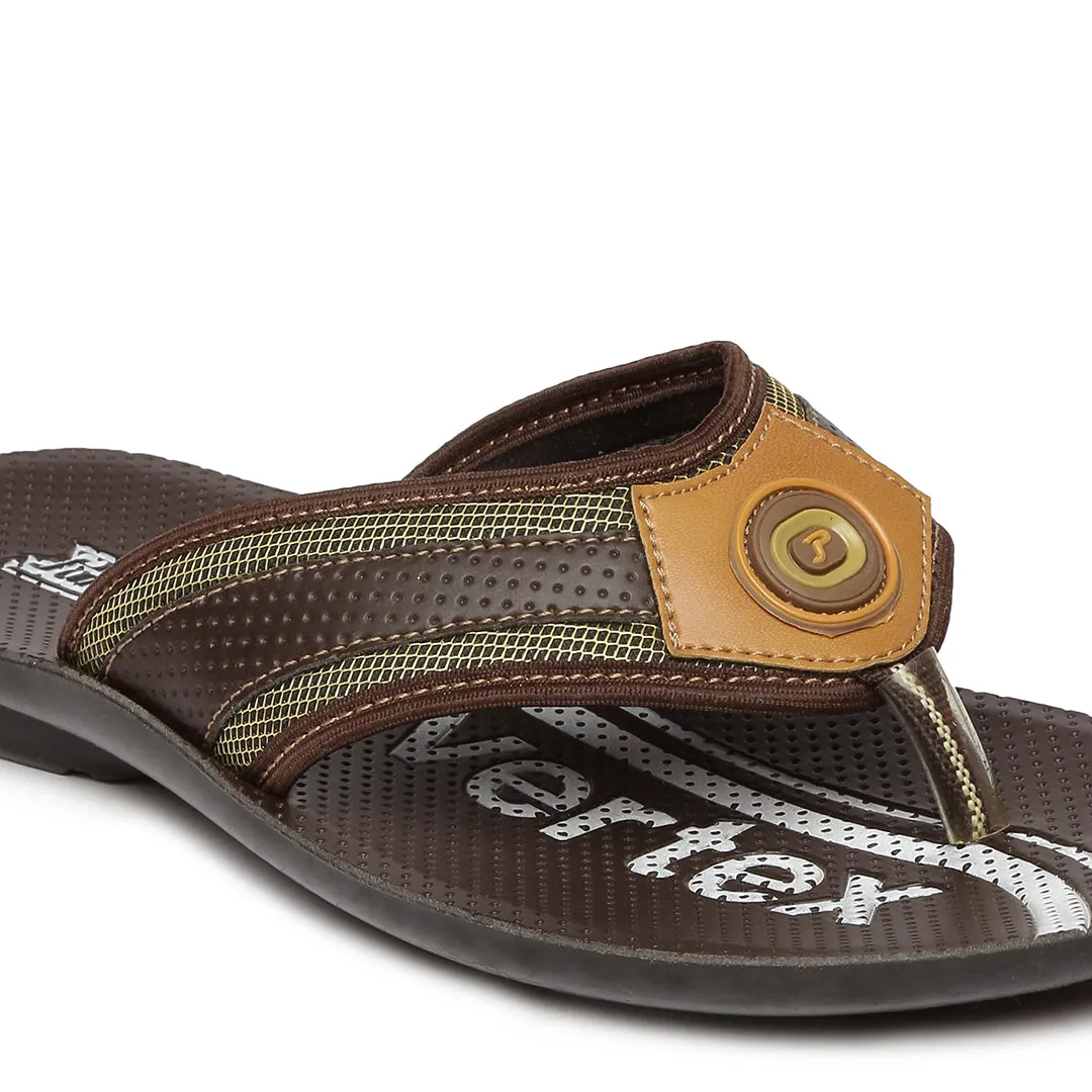 Paragon PU6700G Men Stylish Lightweight Flipflops | Comfortable with Anti skid soles | Casual & Trendy Slippers | Indoor & Outdoor