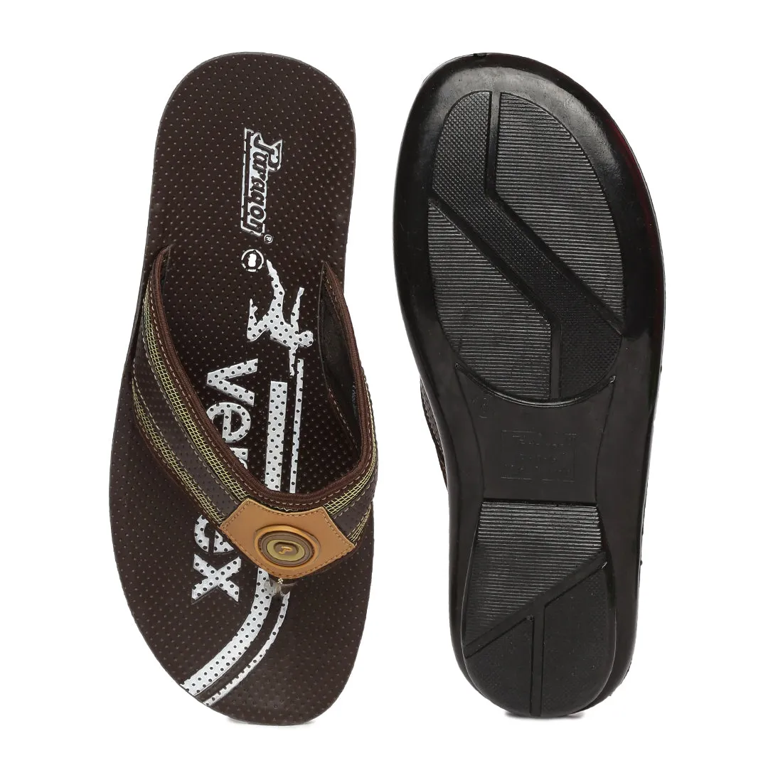 Paragon PU6700G Men Stylish Lightweight Flipflops | Comfortable with Anti skid soles | Casual & Trendy Slippers | Indoor & Outdoor