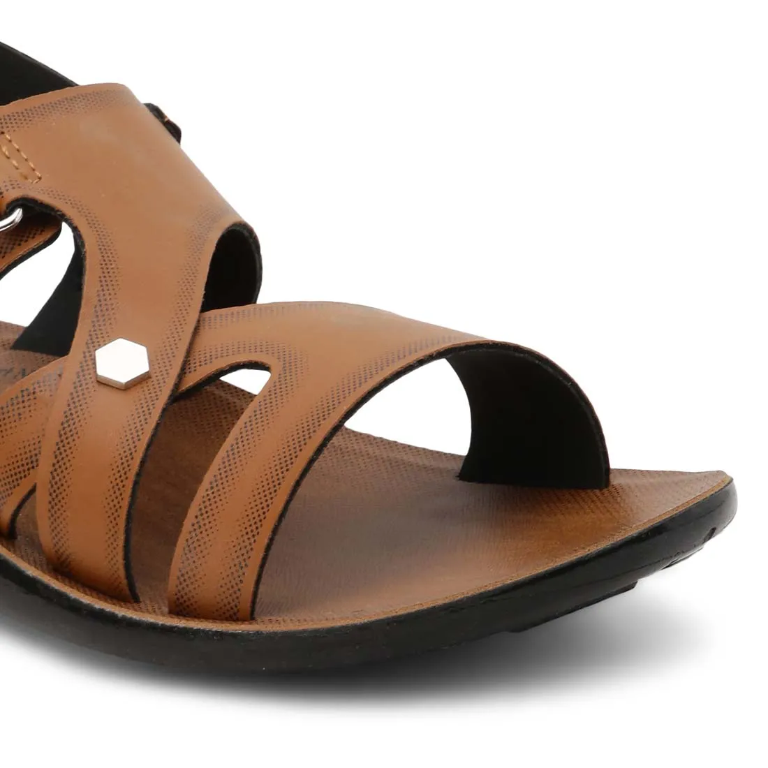 Stylish and Comfortable Paragon PU88020G Mens Outdoor Sandals with Cushioned Soles for Daily Casual or Formal Use