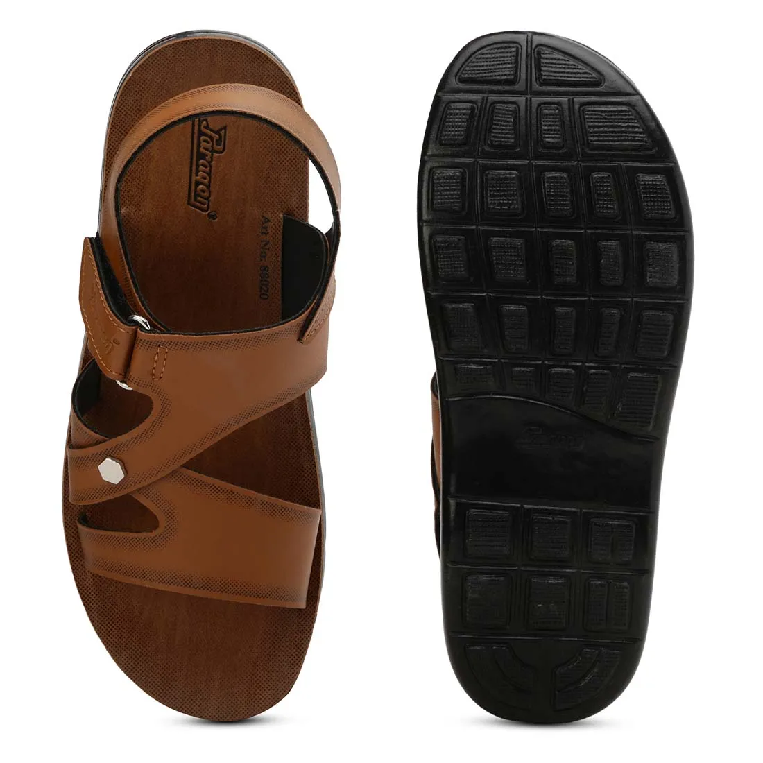 Stylish and Comfortable Paragon PU88020G Mens Outdoor Sandals with Cushioned Soles for Daily Casual or Formal Use