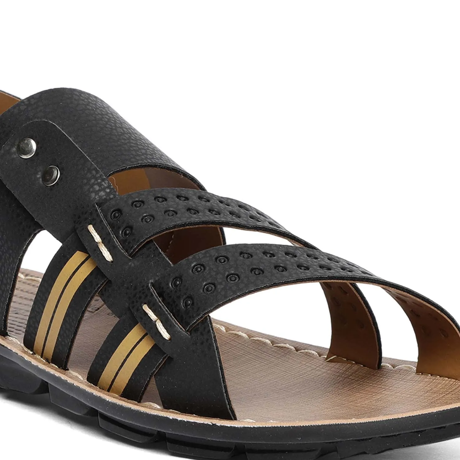 Paragon PU8896T Men Stylish Sandals | Comfortable Sandals for Daily Outdoor Use | Casual Formal Sandals with Cushioned Soles