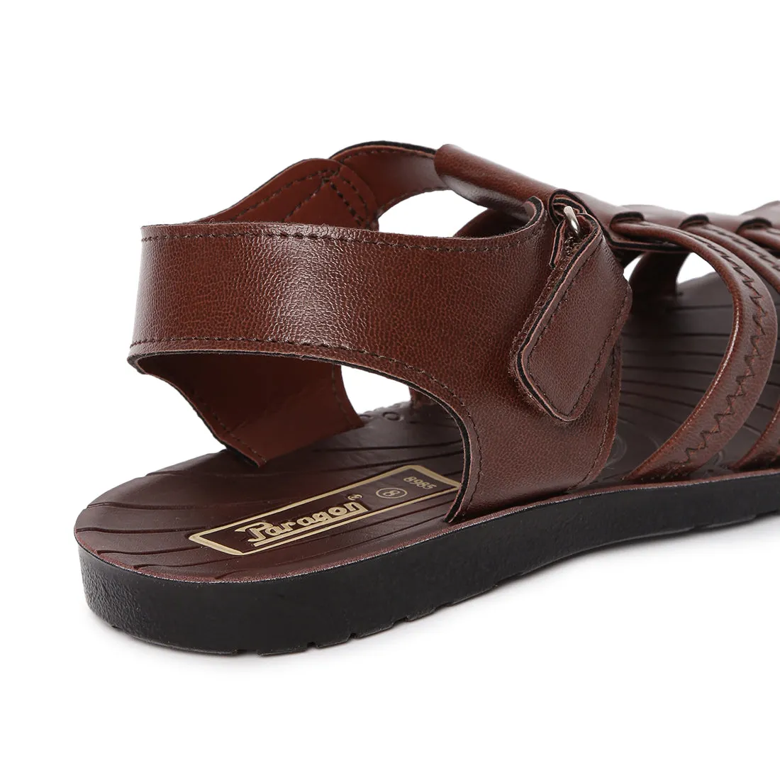 Paragon PU8985G Men Stylish Sandals | Comfortable Sandals for Daily Outdoor Use | Casual Formal Sandals with Cushioned Soles