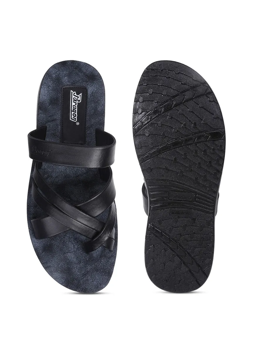 Paragon PUK2205G Men Stylish Sandals | Comfortable Sandals for Daily Outdoor Use | Casual Formal Sandals with Cushioned Soles