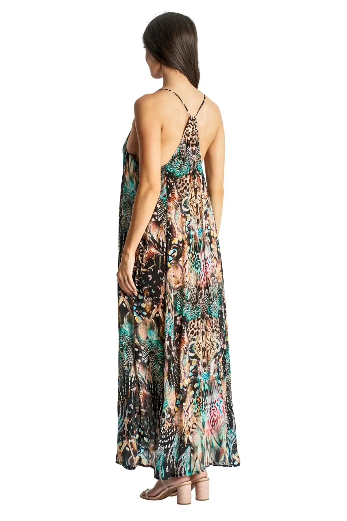 Racerback Maxi Dress for Resort or Cruise