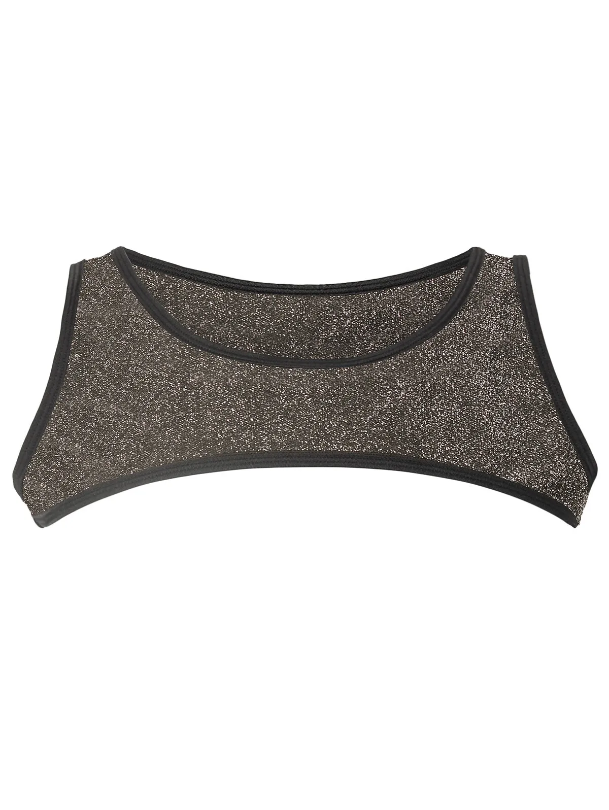 Round Neck Crop Tank Top