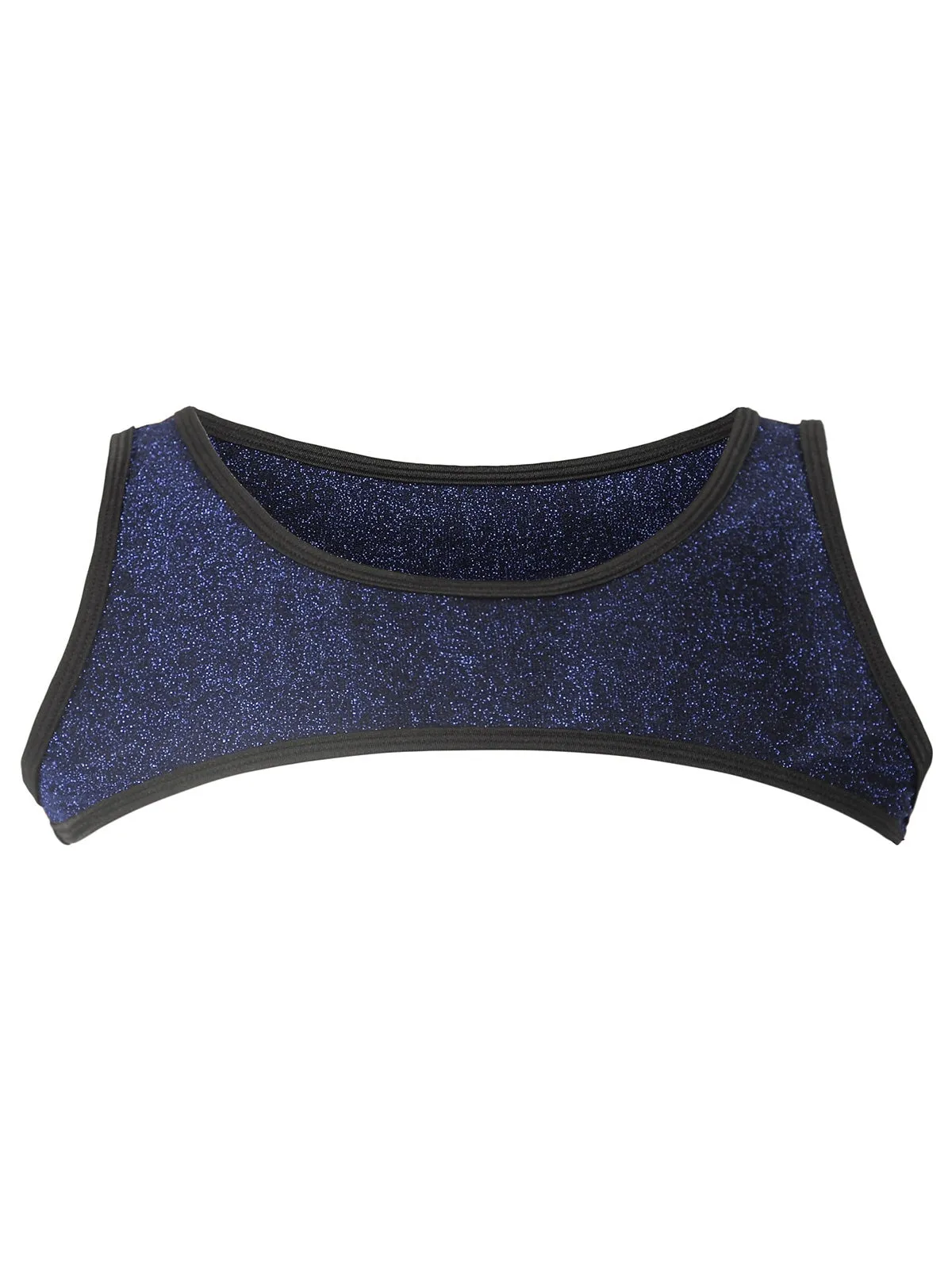 Round Neck Crop Tank Top