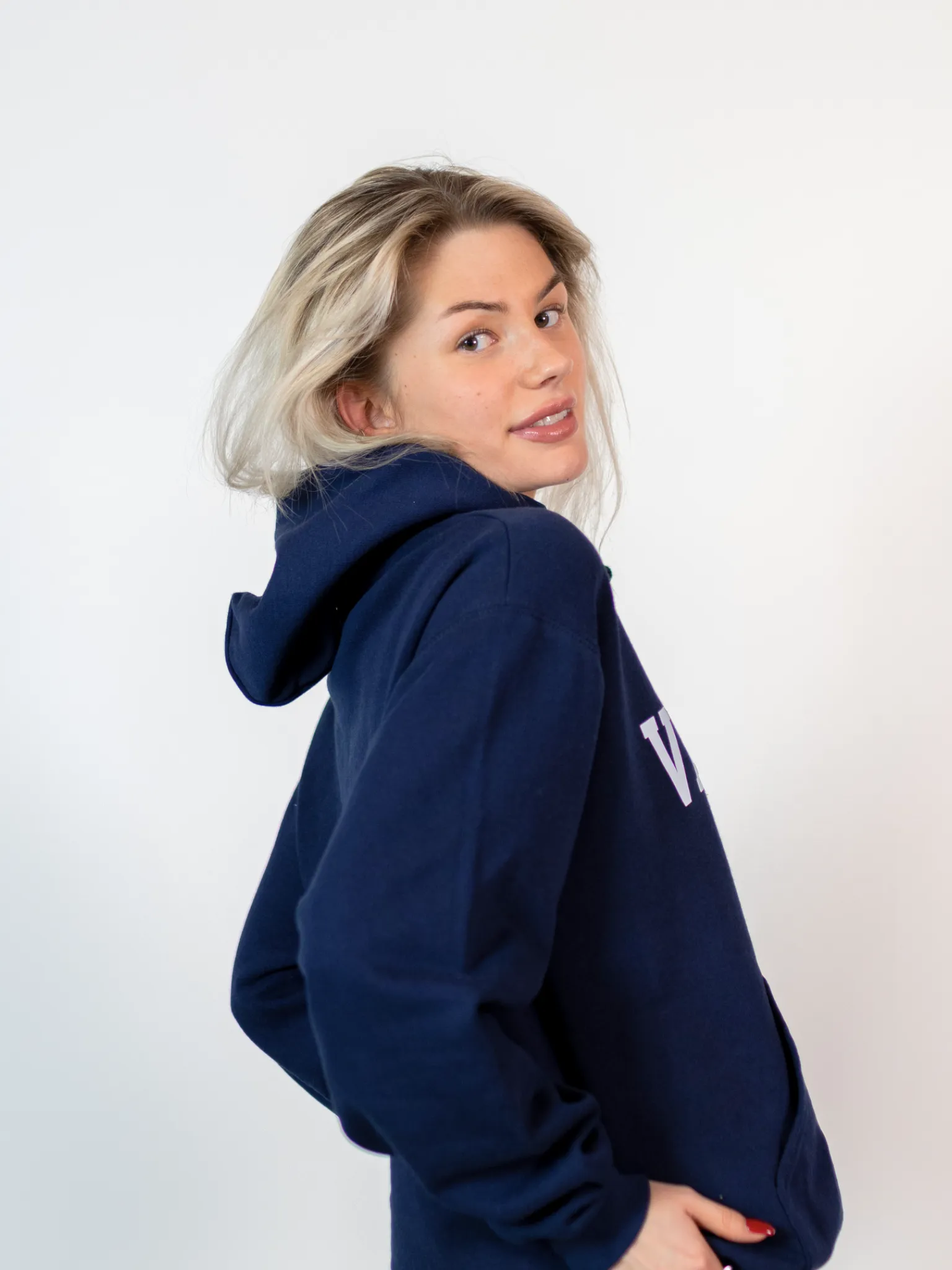VERMONT STATE HOODIE - NAVY