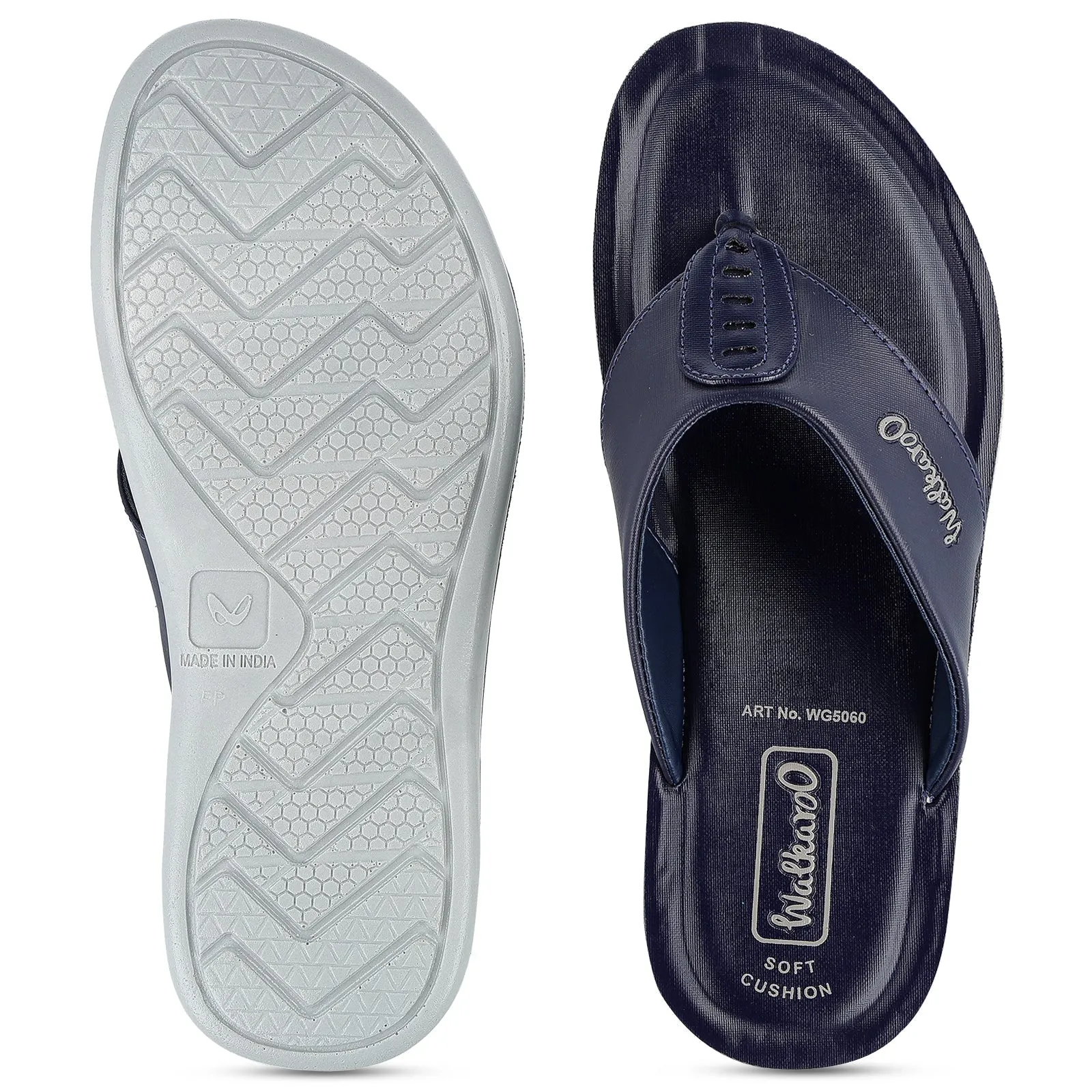 Walkaroo Men Sandals  - WG5060 Blue