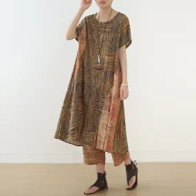 Women Summer Suits Loose Women Wide Legs ATM962326